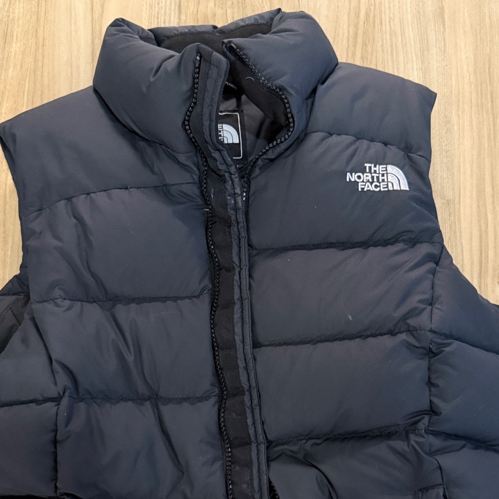 The North Face black Puffer Vest